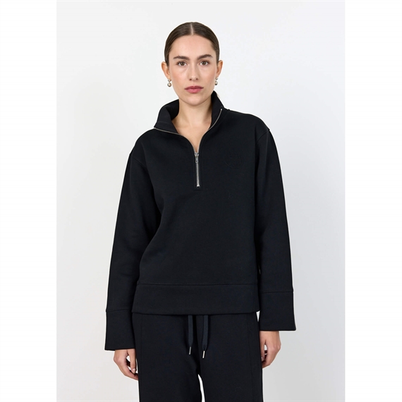 Levete Room LR-NUKA 14 Zip-Sweatshirt, Sort
